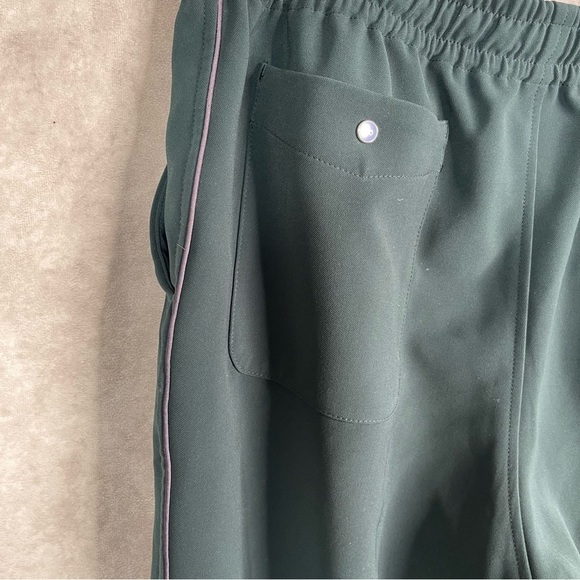 Nepenthes Needles Piping Cowboy Poly Double Cloth Pant In Green Women's Size M - Picture 4 of 10
